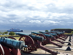 FZ032793 Canons and ferry Kronborg Castle, Helsingor.jpg